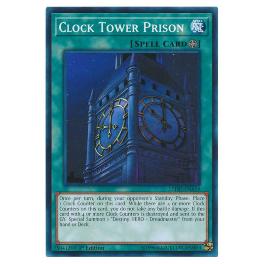 Yu-Gi-Oh! - Legendary Hero Decks - Clock Tower Prison (Common) LEHD-ENA19