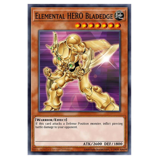 Yu-Gi-Oh! - Speed Duel GX - Duel Academy Box - Elemental HERO Bladedge (Common) SGX1-ENA09