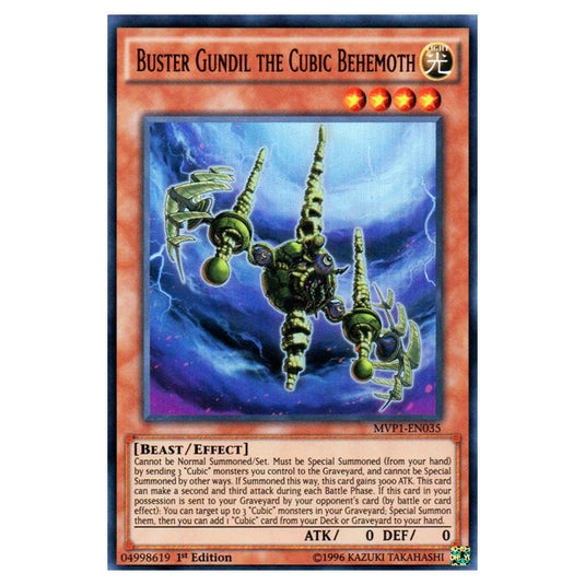 Yu-Gi-Oh! - Yu-Gi-Oh! The Dark Side of Dimensions Movie Pack - Buster Gundil the Cubic Behemoth (Ultra Rare) MVP1-EN035