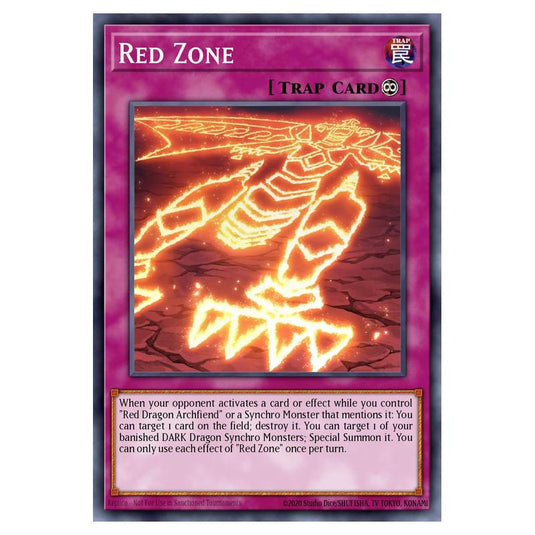 Yu-Gi-Oh! - Structure Deck - The Crimson King - Red Zone (Common) SDCK-EN033