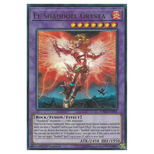 Yu-Gi-Oh! - Structure Deck - Shaddoll Showdown - El Shaddoll Grysta (Ultra Rare) SDSH-EN041