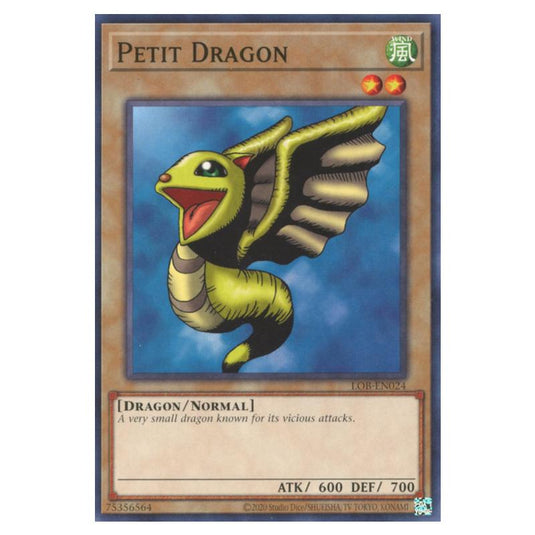 Yu-Gi-Oh! - Legend of Blue Eyes White Dragon (25th Anniversary Edition) - Petit Dragon (Common) - LOB25-EN024