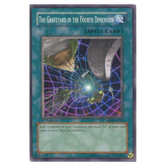 Yu-Gi-Oh! - Soul of the Duelist - The Graveyard in the Fourth Dimension (Short Print) SOD-EN044
