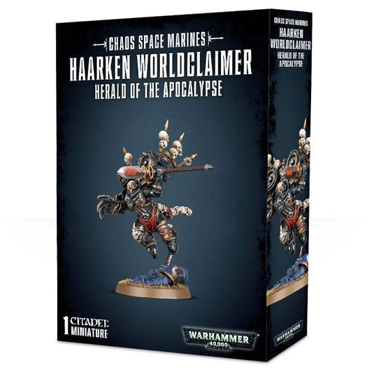 Warhammer 40,000 - Chaos Space Marines - Haarken Worldclaimer, Herald of the Apocalypse