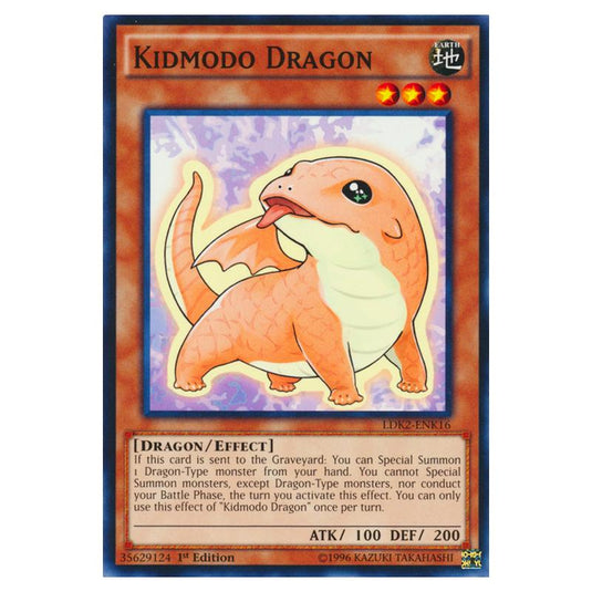 Yu-Gi-Oh! - Legendary Decks II - Kidmodo Dragon (Common) LDK2-ENK16