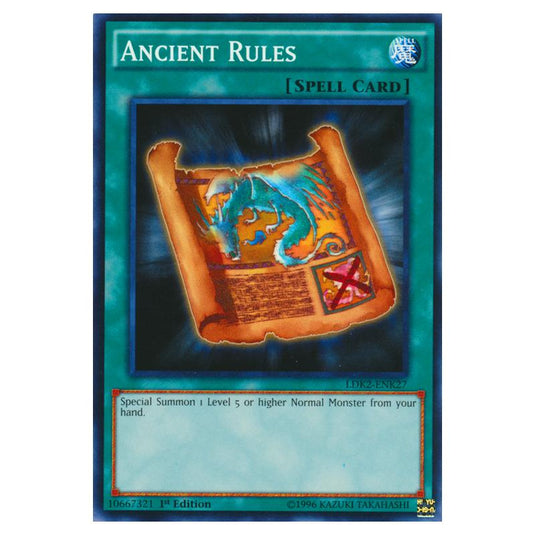 Yu-Gi-Oh! - Legendary Decks II - Ancient Rules (Common) LDK2-ENK27
