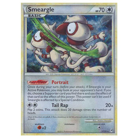 Pokemon - Call of Legends - Smeargle 21/95