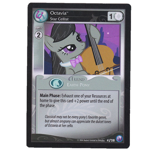 MLP - Canterlot Nights - Foil - Octavia, Star Cellist - #f28