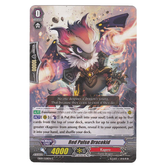 CFV - Divine Dragon Progression - Red Pulse Dracokid - 28/35