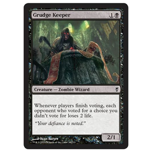 Magic the Gathering - Conspiracy - Grudge Keeper - 28/210