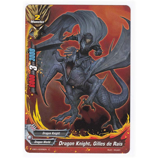 Future Card Buddyfight - Immortal Entities - Dragon Knight, Gilles de Rais - 28/48