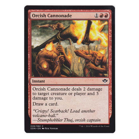 Magic the Gathering - Speed VS Cunning - Orcish Cannonade - 28/82