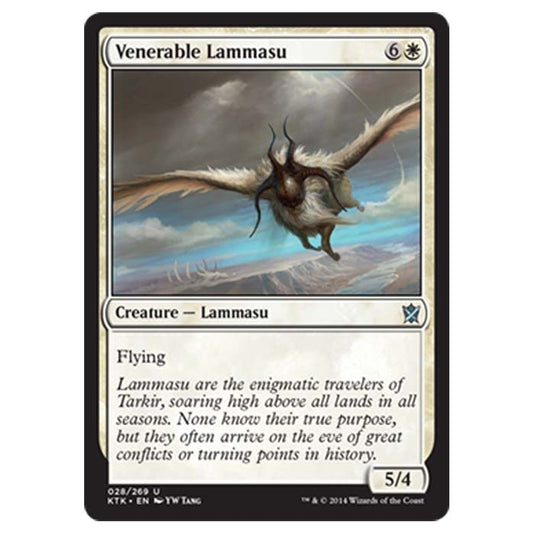 Magic the Gathering - Khans Of Tarkir - Venerable Lammasu - 28/269