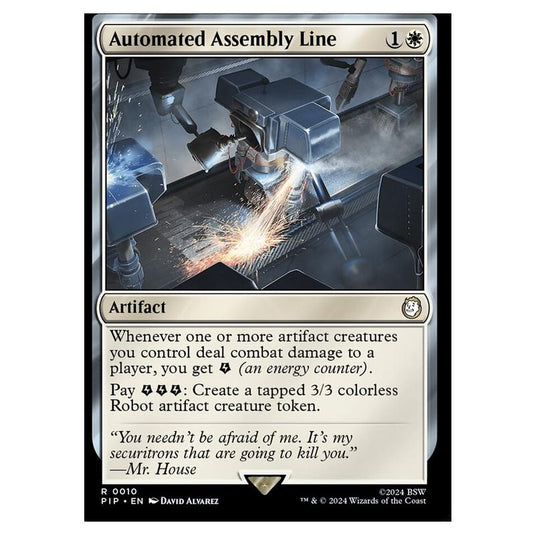 Magic The Gathering - Fallout - Automated Assembly Line - 10 (Foil)