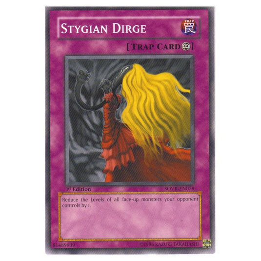 Yu-Gi-Oh! - Stardust Overdrive - Stygian Dirge (Short Print) SOVR-EN078