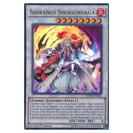 Yu-Gi-Oh! - Breakers of Shadow - Shiranui Shogunsaga (Ultra Rare) BOSH-EN054