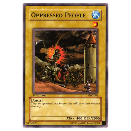 Yu-Gi-Oh! - Magician\'s Force - Oppressed People (Common) MFC-002