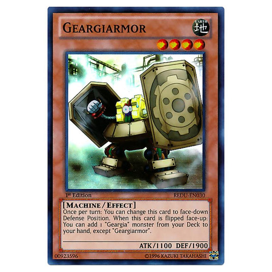 Yu-Gi-Oh! - Return of the Duelist - Geargiarmor (Super Rare) REDU-EN030