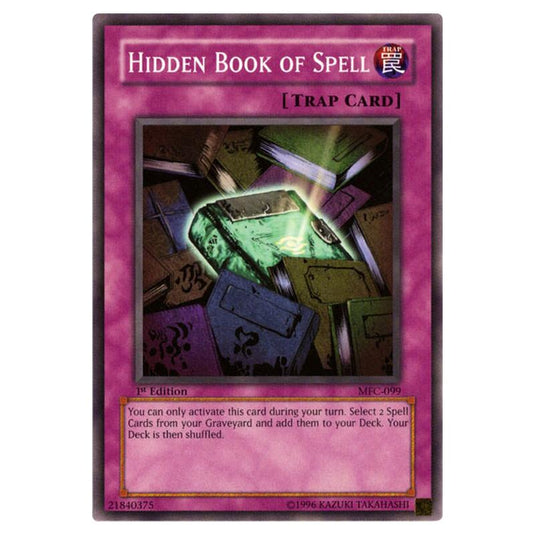 Yu-Gi-Oh! - Magician\'s Force - Hidden Spellbook (Common) MFC-099