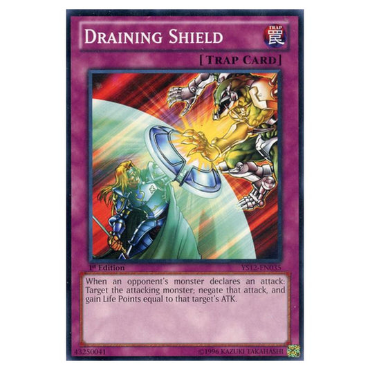 Yu-Gi-Oh! - Starter Deck - Xyz Symphony - Draining Shield (Common) YS12-EN035