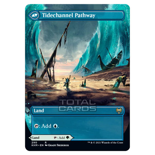 Magic The Gathering - Kaldheim - Barkchannel Pathway // Tidechannel Pathway - 290/285