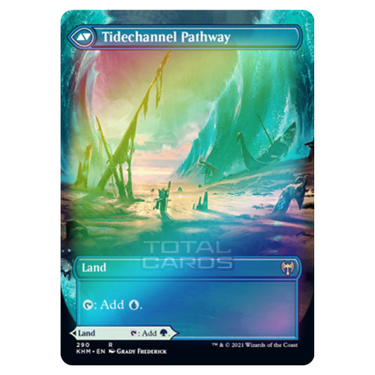 Magic The Gathering - Kaldheim - Barkchannel Pathway // Tidechannel Pathway - 290/285 (Foil)