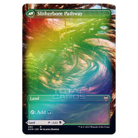 Magic The Gathering - Kaldheim - Darkbore Pathway // Slitherbore Pathway - 292/285 (Foil)