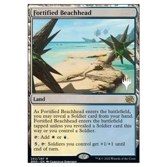 Magic The Gathering - The Brothers' War Promos - Fortified Beachhead - 262/287
