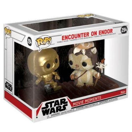 Funko POP! - Star Wars Movie Moment - C-3PO on Throne Vinyl Figure #294