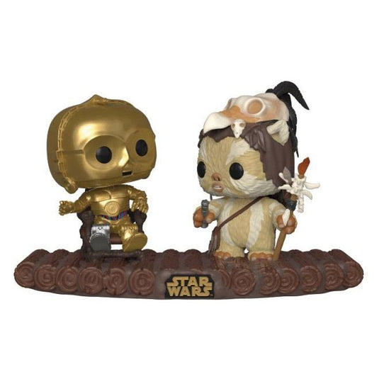 Funko POP! - Star Wars Movie Moment - C-3PO on Throne Vinyl Figure #294