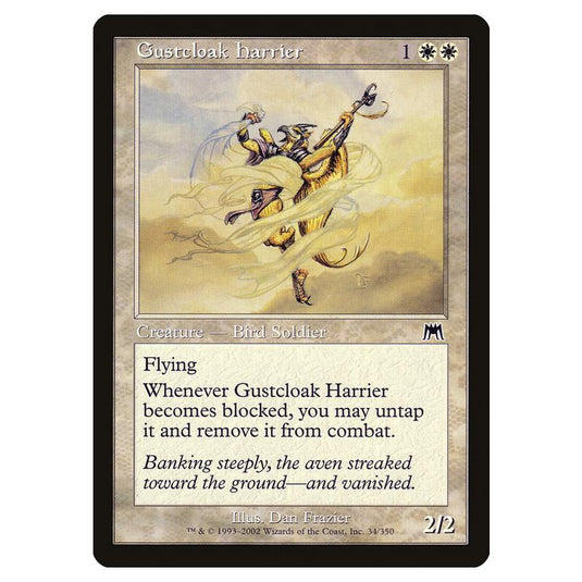 Magic The Gathering - Onslaught - Gustcloak Harrier - 34/350 (Foil)
