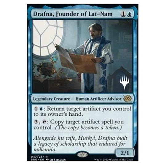 Magic The Gathering - The Brothers' War Promos - Drafna, Founder of Lat-Nam - 047/287