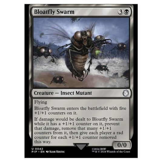 Magic The Gathering - Universes Beyond - Fallout - Bloatfly Swarm - 0042