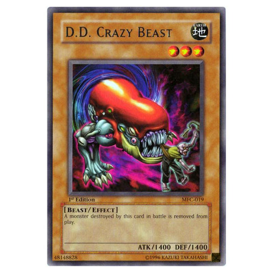 Yu-Gi-Oh! - Magician\'s Force - D.D. Crazy Beast (Rare) MFC-019