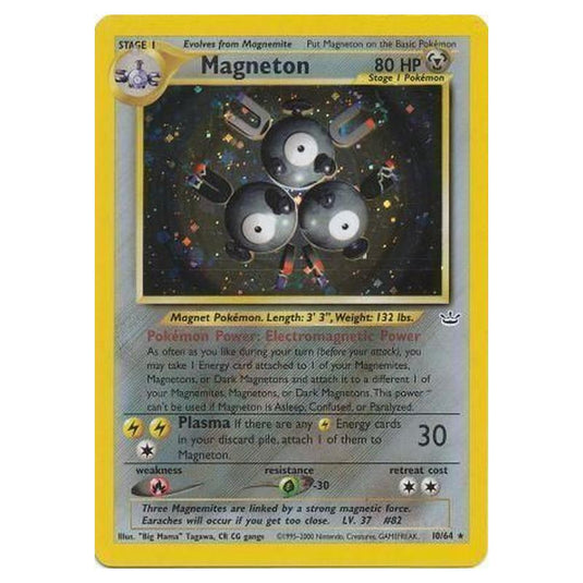 Pokemon - Neo Revelation - Magneton - 10/64/64