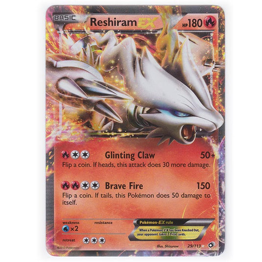 Pokemon - Black & White - Legendary Treasures - Reshiram-EX - 29/113