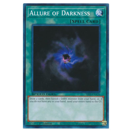 Yu-Gi-Oh! - Speed Duel Starter Decks - Twisted Nightmares - Allure of Darkness (Common) SS05-ENA26