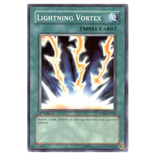 Yu-Gi-Oh! - Starter Deck - Jaden Yuki - Lightning Vortex (Common) YSDJ-EN029