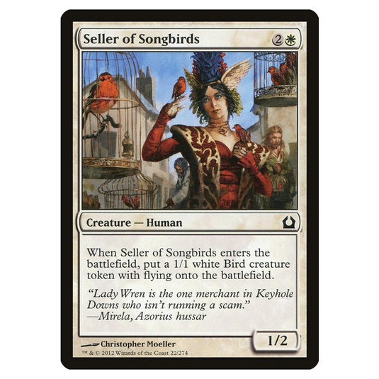 Magic The Gathering - Return To Ravnica - Seller Of Songbirds - 22/274 (Foil)