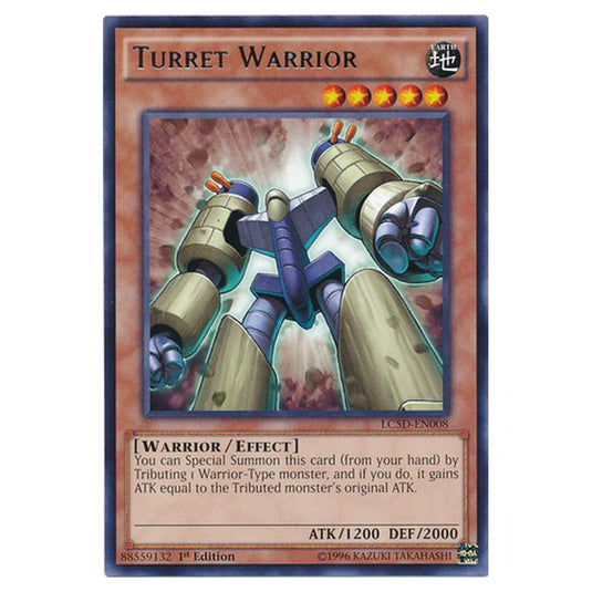 Yu-Gi-Oh! - Legendary Collection 5D's Mega Pack - Turret Warrior (Rare) LC5D-EN008