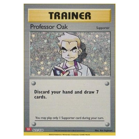 Pokemon - Pokémon Trading Card Game Classic - Charizard & Ho-Oh ex Deck - Professor Oak 023