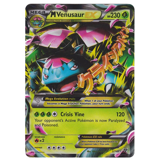 Pokemon - XY Base Set - Mega Venusaur EX - 2/146