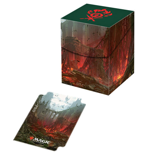 Ultra Pro - 100+ Deck Box - Magic The Gathering - Guilds of Ravnica: Gruul Clans