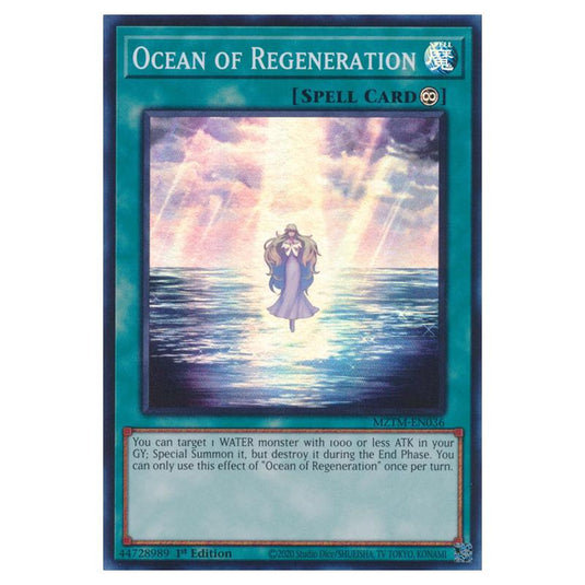Yu-Gi-Oh! - Maze of the Master - Ocean of Regeneration (Super Rare) MZTM-EN036