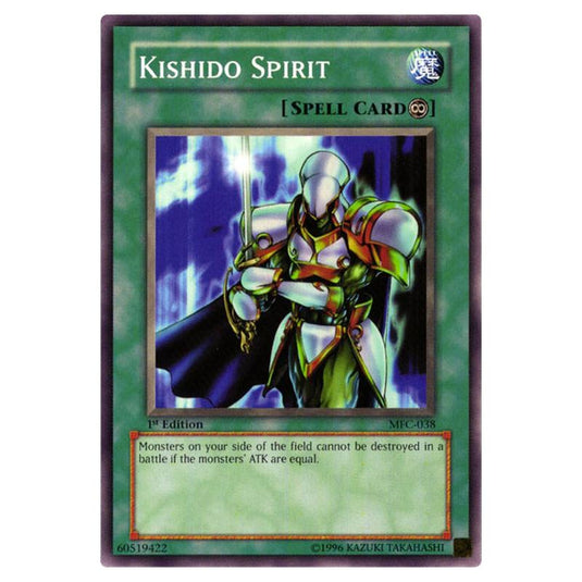 Yu-Gi-Oh! - Magician\'s Force - Kishido Spirit (Common) MFC-038