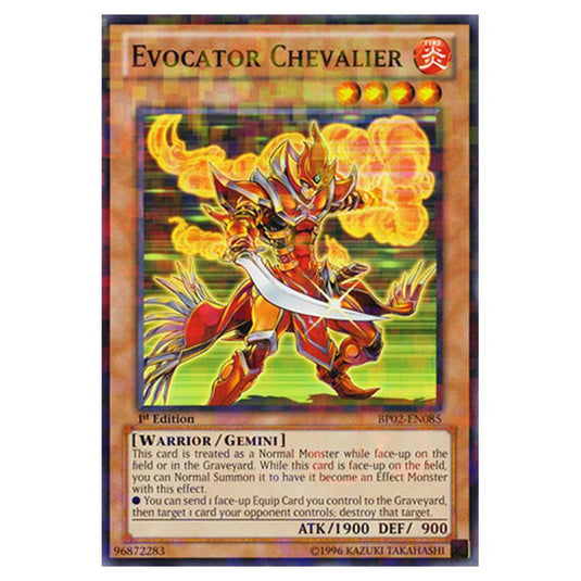 Yu-Gi-Oh! - Battle Pack 2 - War of the Giants - Evocator Chevalier (Mosaic Rare) BP02-EN085