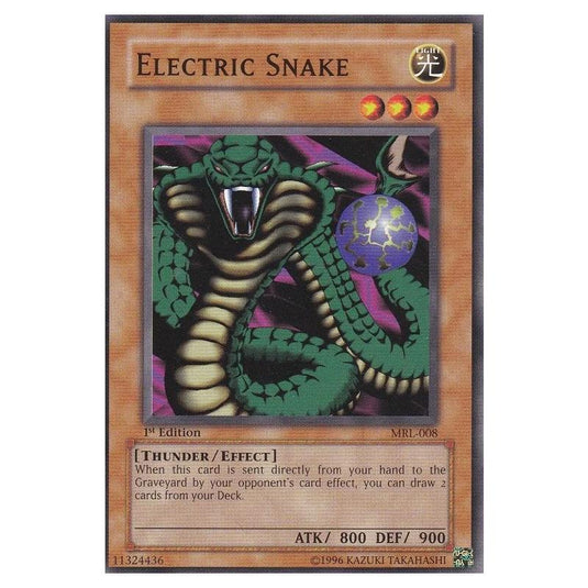 Yu-Gi-Oh! - Magic Ruler - Electric Snake (Common) - MRL-EN008/050