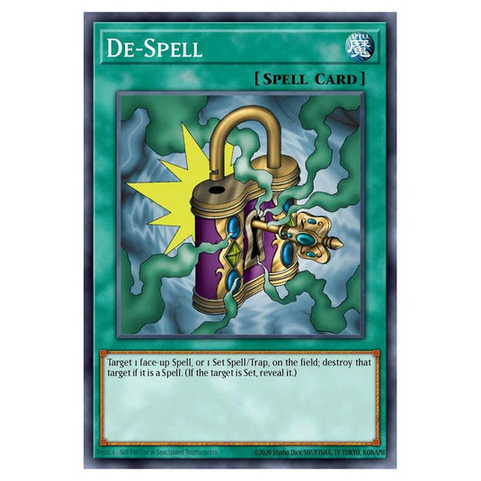Yu-Gi-Oh! - Starter Deck - Pegasus - De-Spell (Common) SDP-029
