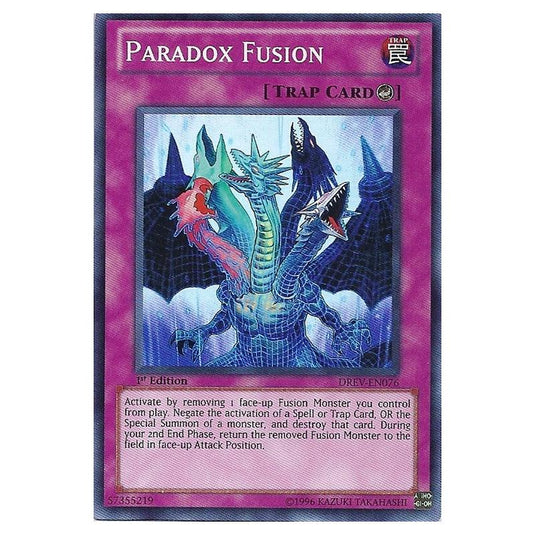 Yu-Gi-Oh! - Duelist Revolution - Paradox Fusion (Super Rare) DREV-EN076