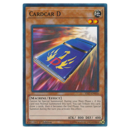 Yu-Gi-Oh! - Starter Deck - Link Strike - Cardcar D (Common) YS17-EN016